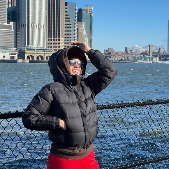 Alo Yoga Aspen Love Puffer Jacket Black XS - Picture 7 of 8